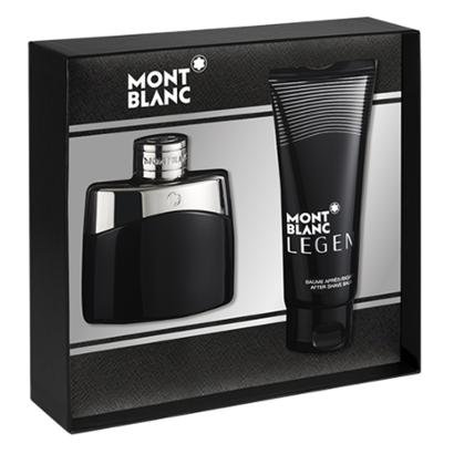 Kit 1 Perfume Masculino Montblanc Legend EDT 50ml +1 Pós Barba - 100ml