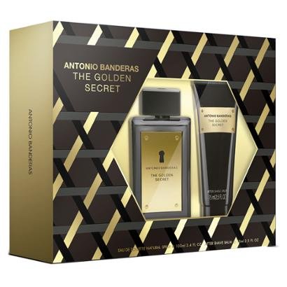 Kit 1 Perfume Masculino The Golden Secret Antonio Banderas 100ml 1 Pós Barba 75ml
