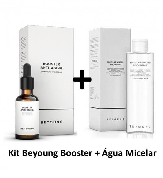 Kit 1 Unid Beyoung Booster + 1 Unid Água MIcelar Beyoung