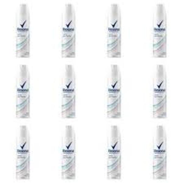 KIT 12 UNIDADES Desodorante Antitranspirante Aerosol Unissex - Rexona Motion Sense Sem Perfume 150ml
