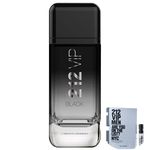Kit 212 Vip Black Carolina Herrera Eau de Parfum - Men 200ml+212 Vip Men Eau de Toilette