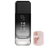 Kit 212 Vip Black Carolina Herrera Eau de Parfum - Men 200ml+212 Vip Rosé Eau de Parfum