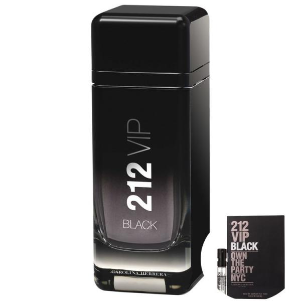 Kit 212 Vip Black Carolina Herrera Eau de Parfum - Perfume Masculino 100ml+212 Vip Black Men