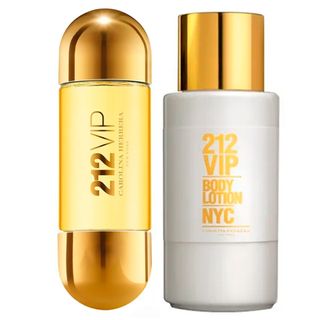 Kit 212 Vip Carolina Herrera - Eau de Parfum + Body Lotion Kit