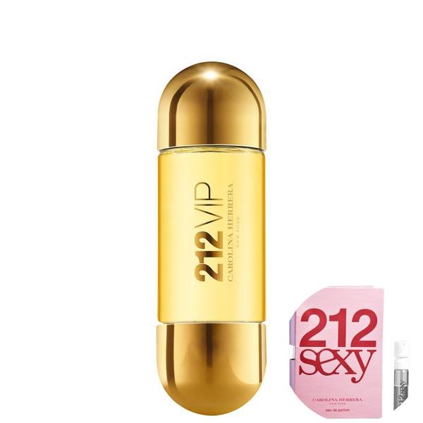 KIT 212 VIP Carolina Herrera Eau de Parfum - Perfume Feminino 30ml+212 Sexy Eau de Parfum