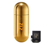 Kit 212 Vip Carolina Herrera Eau de Parfum - Perfume Feminino 125ml+ch Men Privé