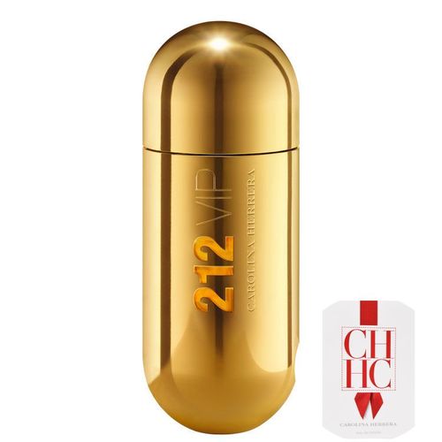 Kit 212 Vip Carolina Herrera Eau de Parfum - Perfume Feminino 125ml+ch- Perfume Feminino