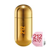 Kit 212 Vip Carolina Herrera Eau de Parfum - Perfume Feminino 50ml+212 Sexy Eau de Parfum