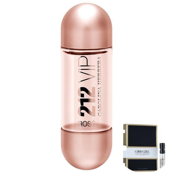 KIT 212 VIP Rosé Carolina Herrera Eau de Parfum - Perfume Feminino 30ml+Good Girl Eau de Parfum