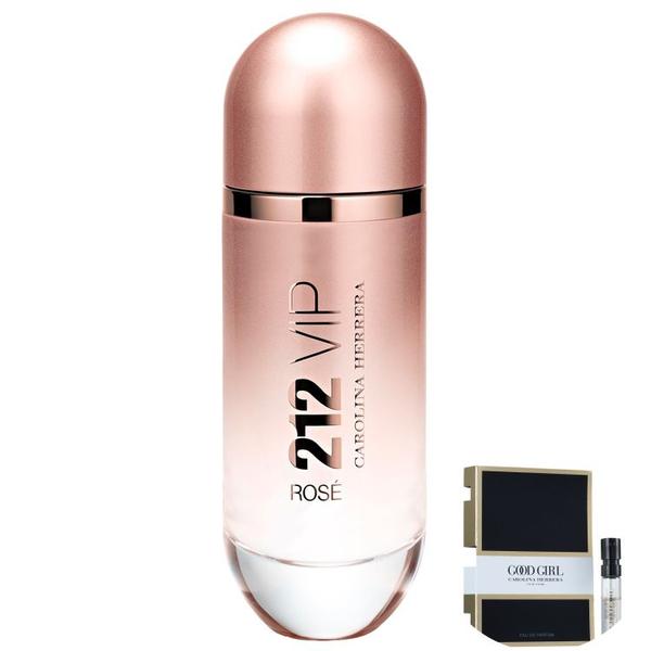 KIT 212 VIP Rosé Carolina Herrera Eau de Parfum - Perfume Feminino 125ml+Good Girl Eau de Parfum