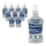Kit 10 Álcool Liquido Spray 500ml Antisséptico 368 Hygipart