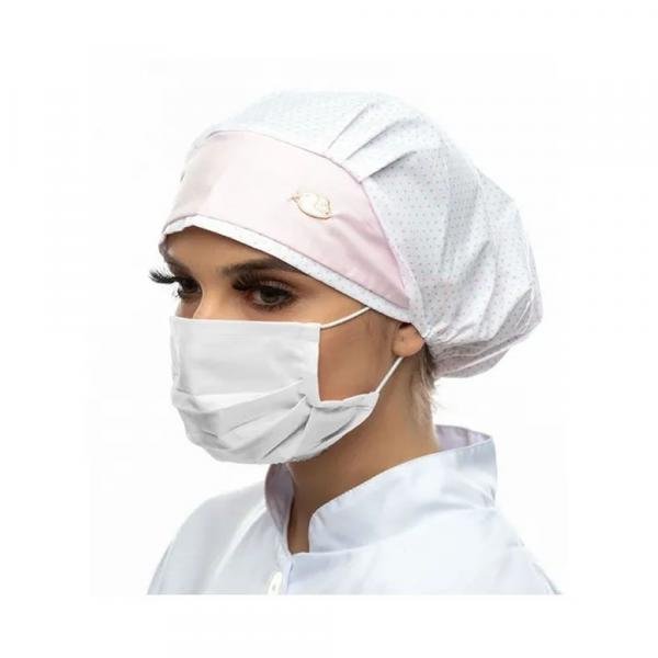 Kit 10 Mascara Tecido Proteção 100% Algodão com Forro e Lavável - Lb