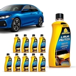 Kit 10 Shampoo Lava Autos Autoshine Brilho 500ml Limpeza