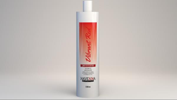 Kit 10 Shampoo Matizador Vermelho de 300ml Havenna - Havenna Profissional