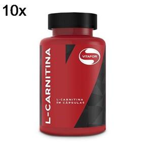Kit 10X L-Carnitina - 60 Cápsulas - Vitafor