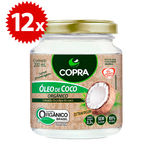 Kit 12x Oleo de Coco Orgânico Extra Virgem 200ml Copra