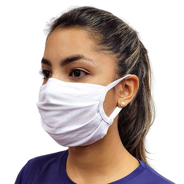 Kit 12 Máscaras de Proteção Lavável Dupla Camada Mash