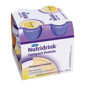 Kit 4 Nutridrink Compact Protein - BAUNILHA