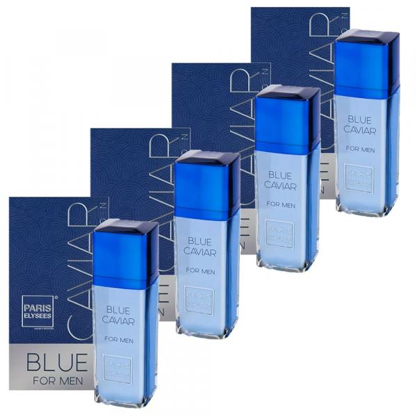 Kit 4 Perfume Paris Elysees - Blue Caviar
