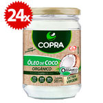 Kit 24x Oleo de Coco Orgânico Extra Virgem 500ml Copra