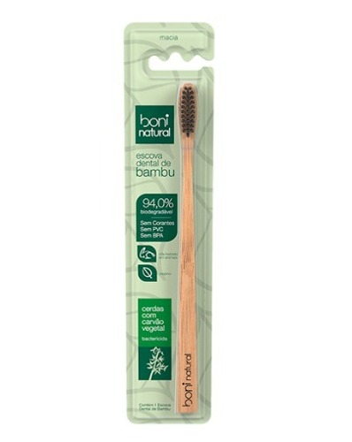 Escova Dental de Bambu Boni Natural