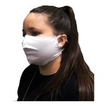 Kit 5 Máscaras Semifacial 100% Algodão Reutilizável Lavável