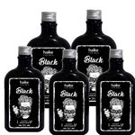 Kit 5 Shampoo Restaurador Cabelos Grisalhos Gradual Black