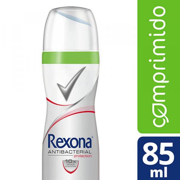 Kit 6 Desodorante Rexona A/c Fem Aerosol Antibacterial 56g