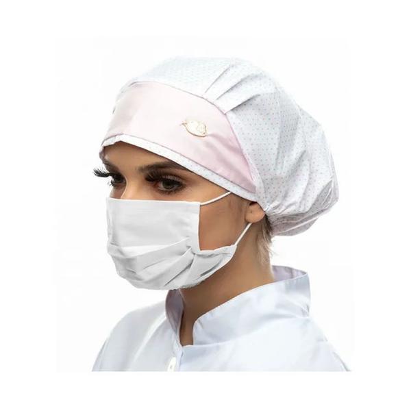 Kit 4 Mascara Tecido Proteção 100% Algodão com Forro e Lavável - Lb