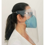Kit 6 Máscaras Facial Protetora Total P/ Rosto Dello Face Shield