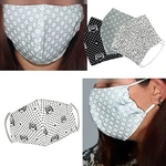 Kit 6 Máscaras Proteção Estampa Dupla Camada Tecido Lavável