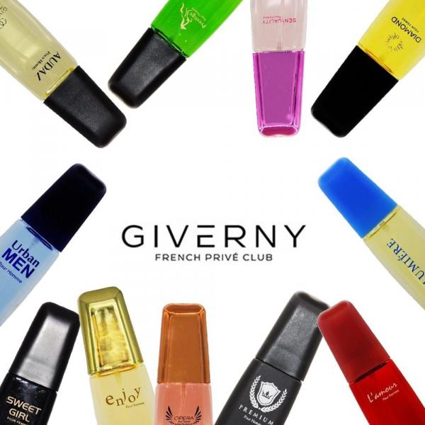 Kit 10 Perfumes com Fragrancia de Perfume Importado Giverny