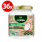 Kit 36x Oleo de Coco Orgânico Extra Virgem 200ml Copra