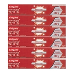 Kit 6x140g Creme Dental Colgate Luminous White Brilliant Mint