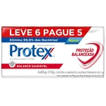 Kit 6x85g Protex Balance Saudável Sabonete Antibacteriano