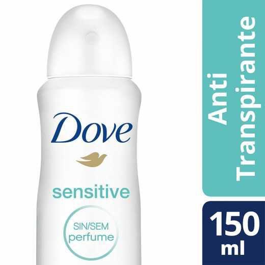 Kit 9 Desodorantes Aerosol Dove Sensitive Spray