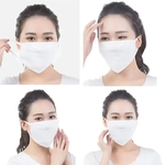 Kit 8 Mascara Tecido Proteção Com Forro E Lavável