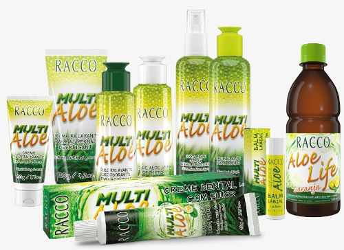 Kit 9 Itens Cuidados Pessoais Racco Multi Aloe e Aloe Life