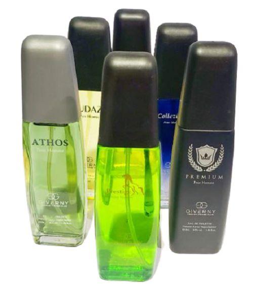 Kit 9 Perfumes Masculino Importados Giverny - Lynx Produções Artistica