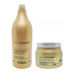 Kit Absolut Repair Gold Quinoa Shampoo 1,5l + Máscara 500g