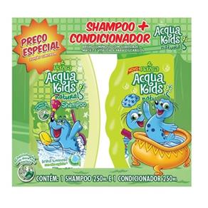 Kit Acqua Kids Nazca Shampoo + Condicionador Erva Doce com Hortelã 250Ml