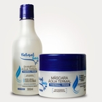 Kit Água Termal Natural Hair - Shampoo 300ml + Máscara 300g - ref. 10357-10350
