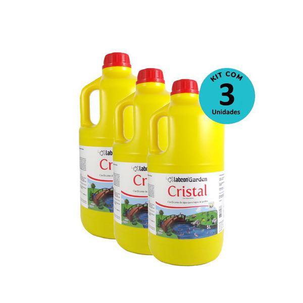 Kit Alcon Labcon Garden Cristal 5L C/ 3 Unidades