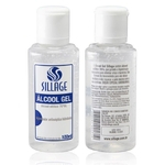 Kit 2 Álcool em Gel 70% Higienizador Antisséptico Hidratante 100ml - Sillage
