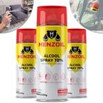Kit 3 Álcool Spray 70% INPM Antisséptico Neutro Desinfetante Líquido Aerossol 300ml