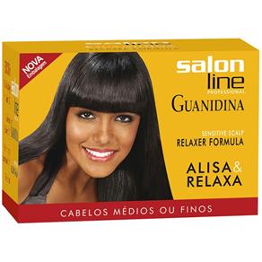 Kit Alisamento Guanidina Salon Line Tradicional - Regular