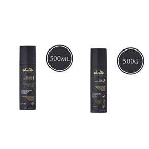 Kit Alisamento Shampoo First Step Passo1-500ml + Hair Treatment Passo 2-500g