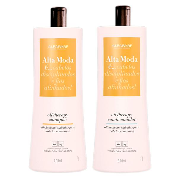 Kit Alta Moda Oil Therapy Shampoo 300ml + Condicionador 300ml - Alta Moda