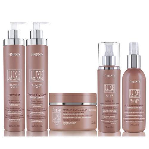 Kit Amend Luxe Creations Blonde Care Completo