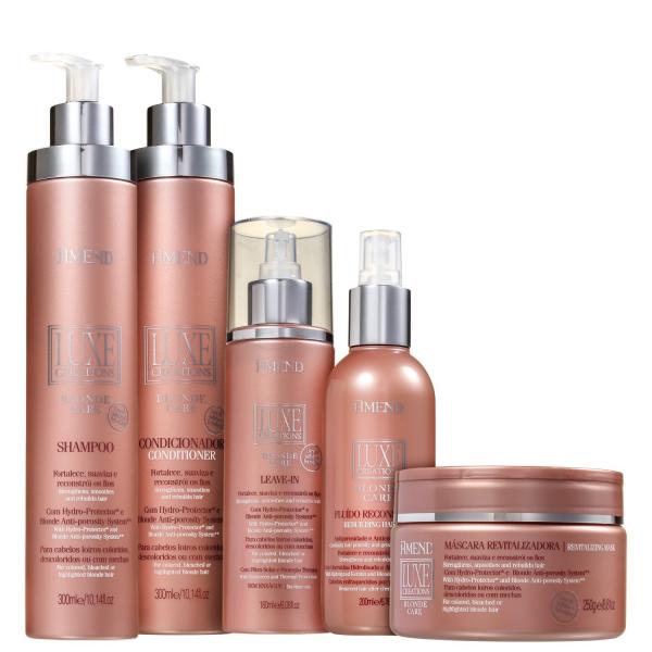 Kit Amend Luxe Creations Blonde Care Full (5 Produtos)